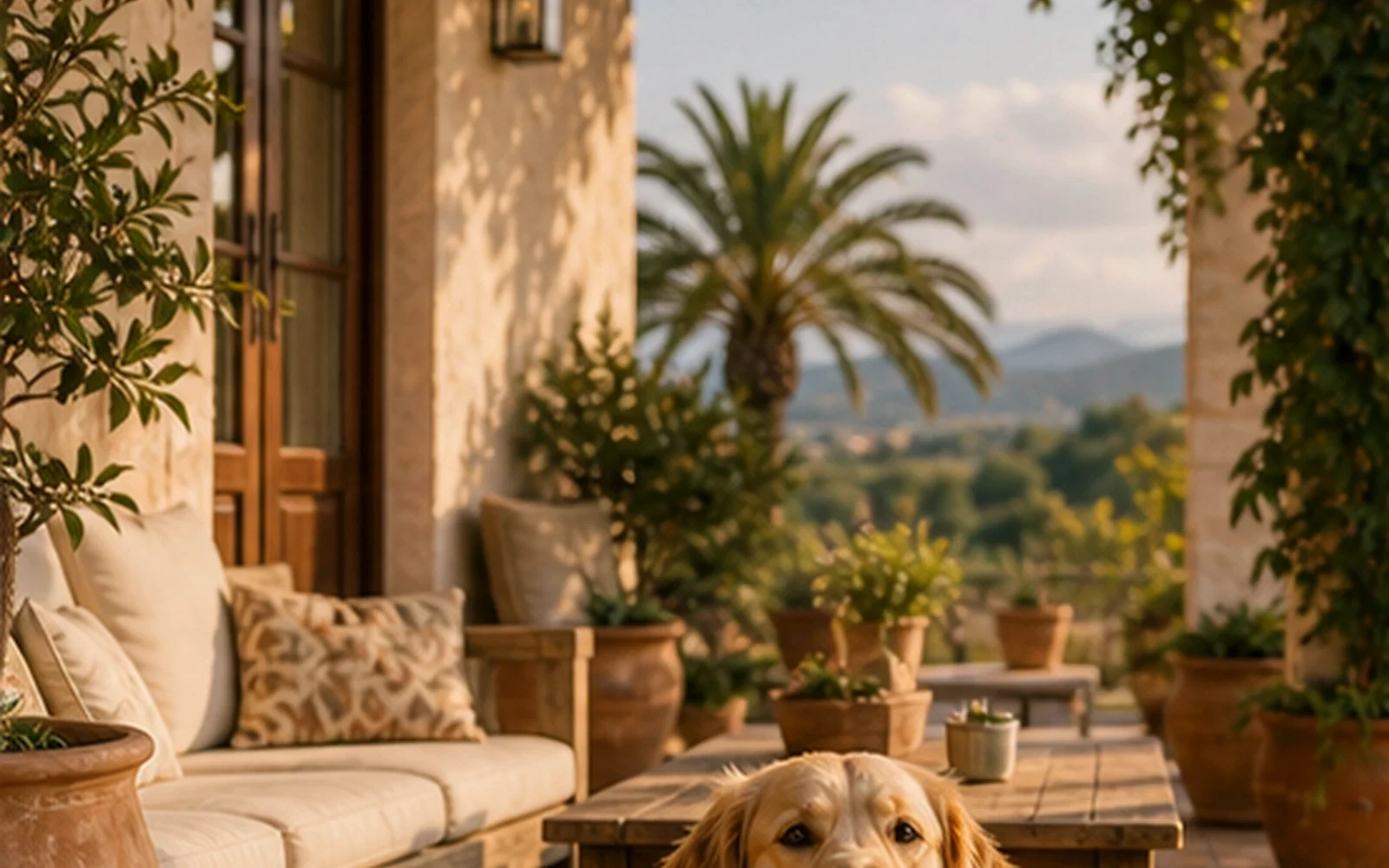 Test Trainer Rico - Mediterrane Hundeunterkunft Valencia
